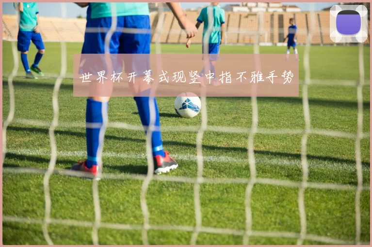 世界杯开幕式现竖中指不雅手势