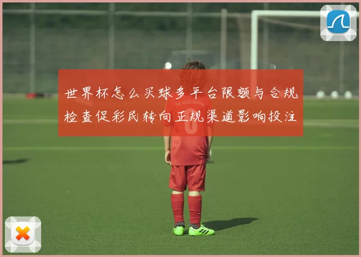 世界杯怎么买球多平台限额与合规检查促彩民转向正规渠道影响投注方式