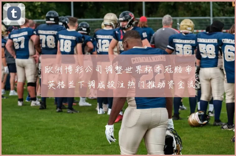 欧洲博彩公司调整世界杯夺冠赔率 英格兰下调成投注热门推动资金流向